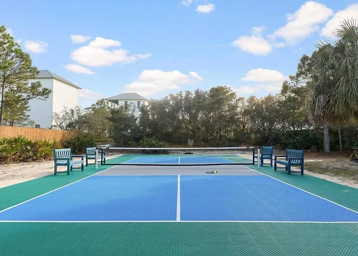 Our Serenity Now With Private Pickleball & Pool Holiday home Gulf Shores